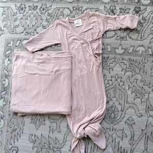 Kate Quinn swaddle + gown bundle